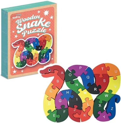 Jigsaw Snake Alphabet Puzzle