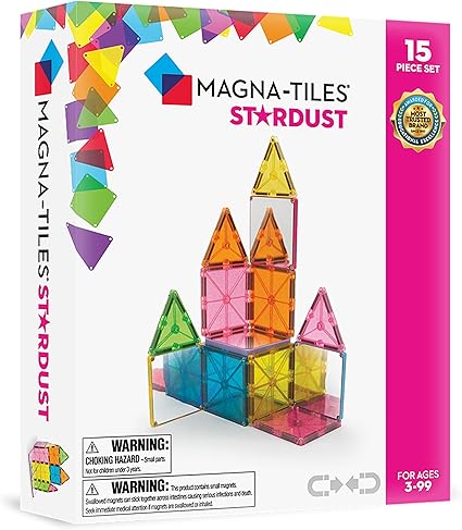 15-Piece Star Dust Magna-Tiles Collection