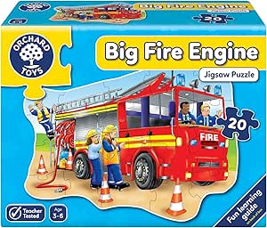 ORchad Toys Big Fire Engine (20 pieces)